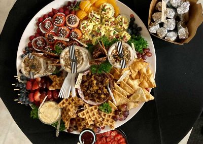 Brunch minibites platter